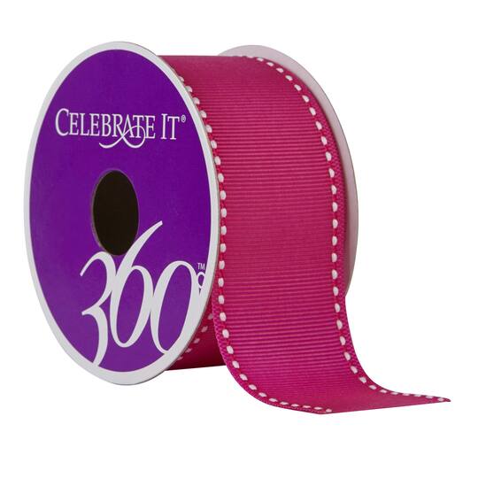 1.5" Grosgrain Side-Stitched Ribbon by Celebrate It® 360°™
